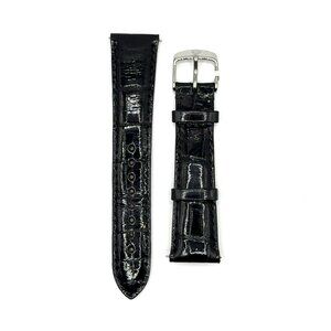 Brand New Michele 20mm Black Alligator Leather Watch Strap